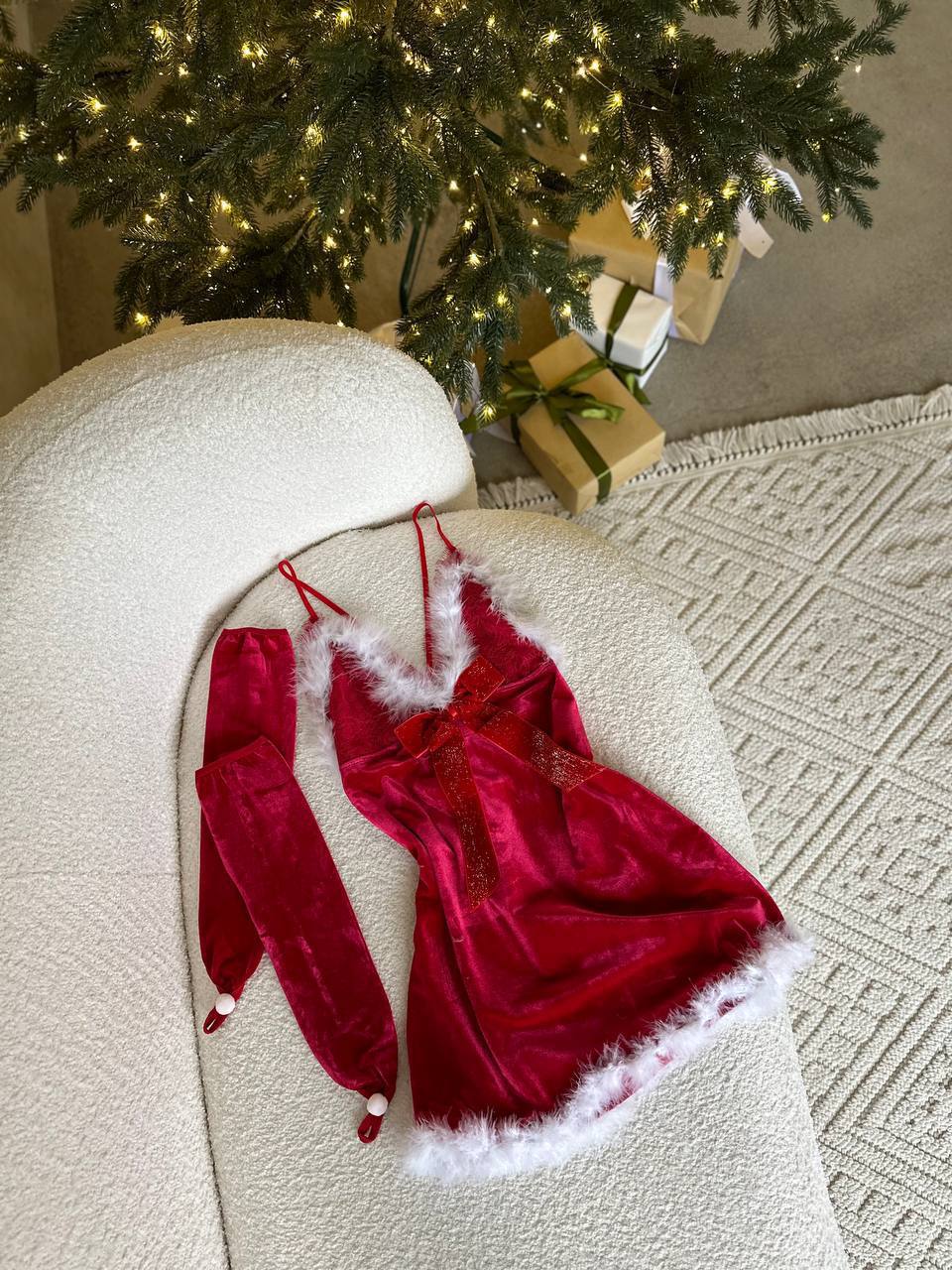 Red Holly Dream Dress