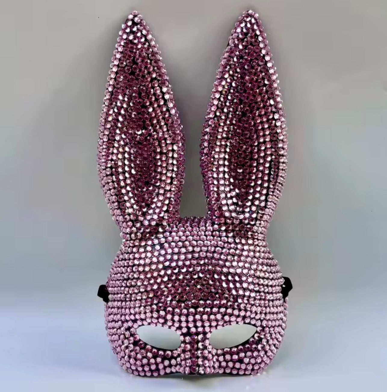 Strass-Hasenmaske