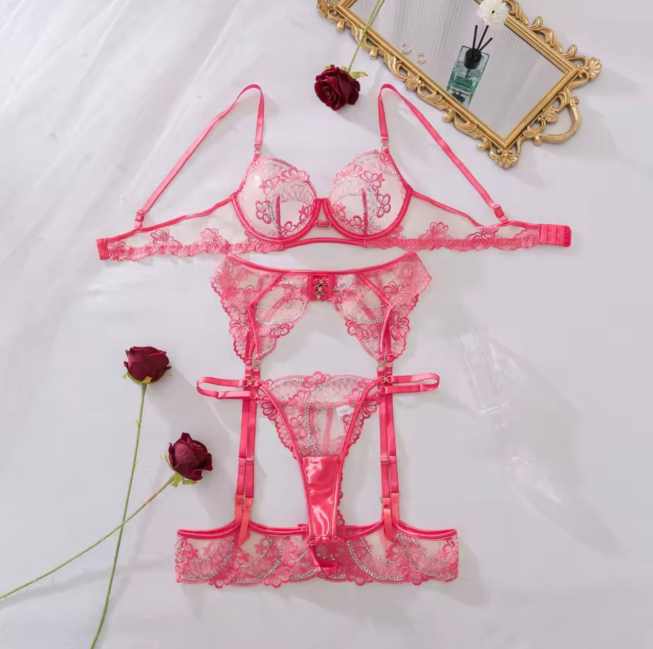 Rose pink set