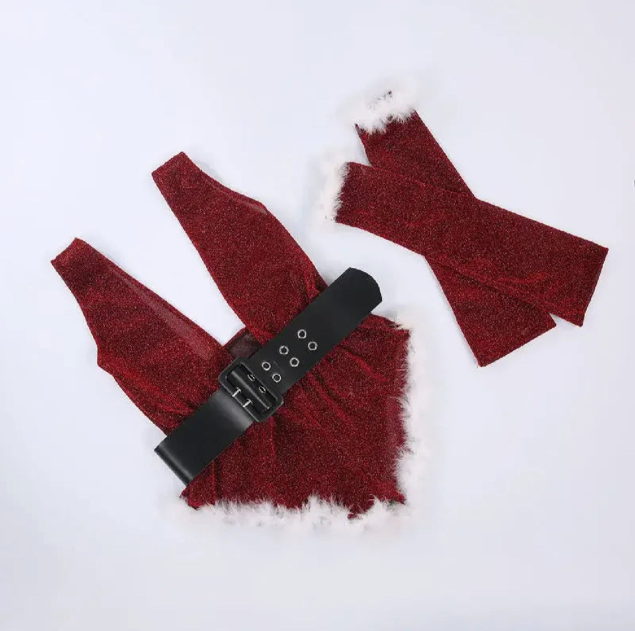 Mrs. Claus Velvet Tease Lingerie
