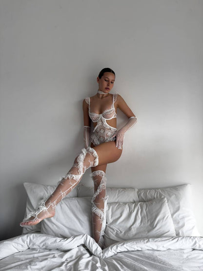 Angelic Charm Lingerie Set