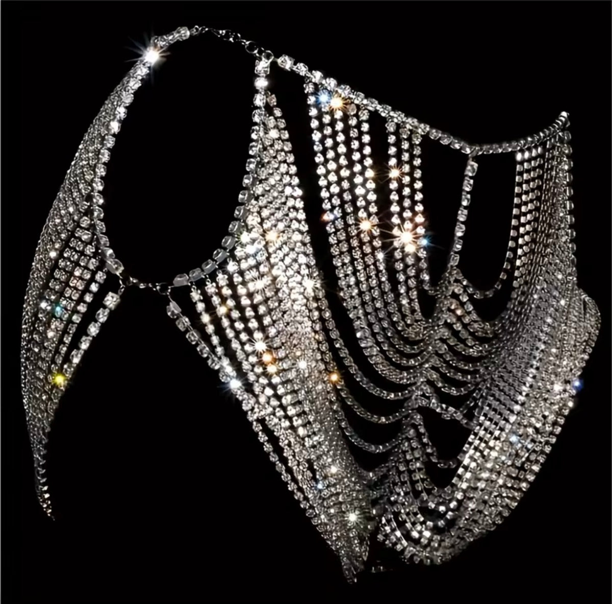 Crystal Seduction Body Chain