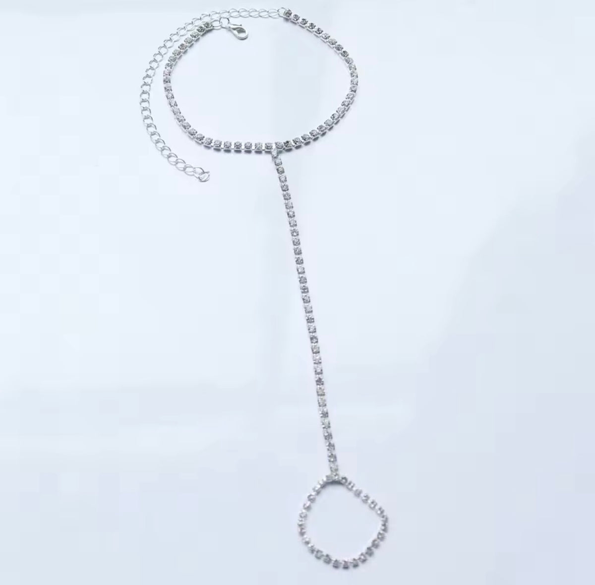 Chloe Rhinestone Anklet