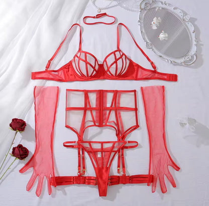 Clara Strappy Lingerie Set