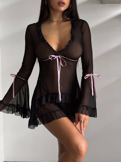 Élise Noire Babydoll