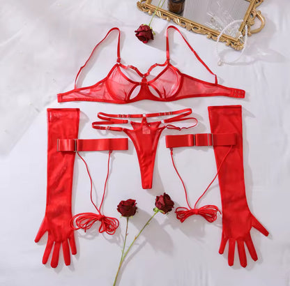 Black Enigma Lingerie Set