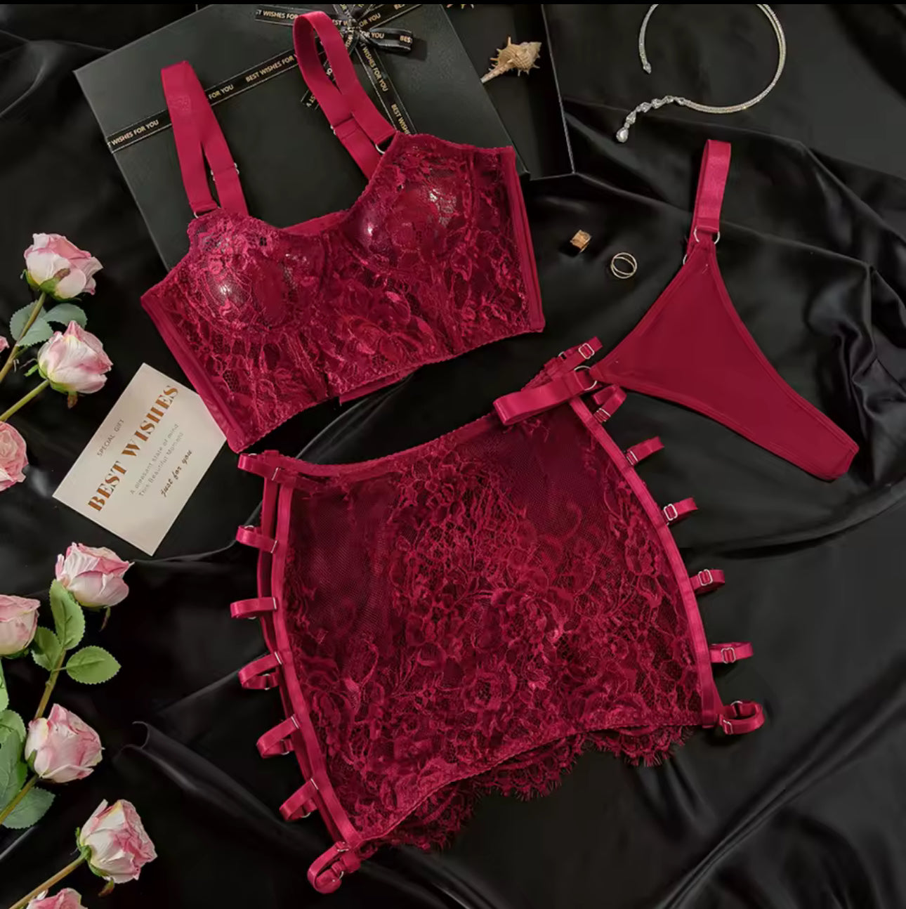 Burning Passion Lingerie Set