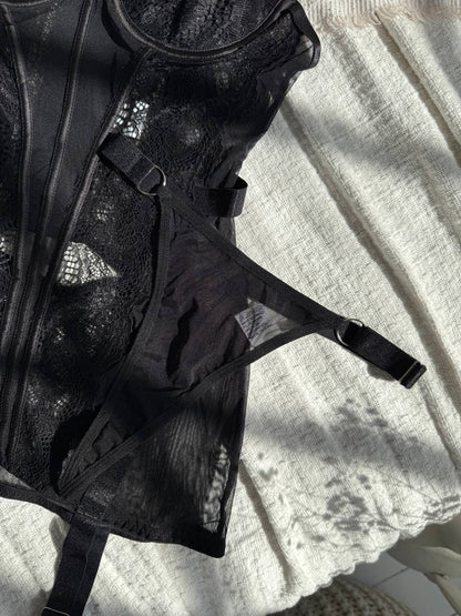 Black Mirage Nightdress