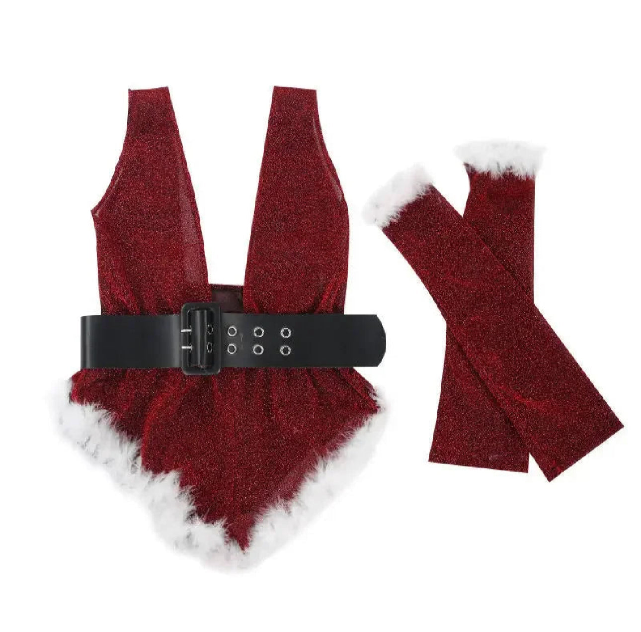 Mrs. Claus Velvet Tease Lingerie