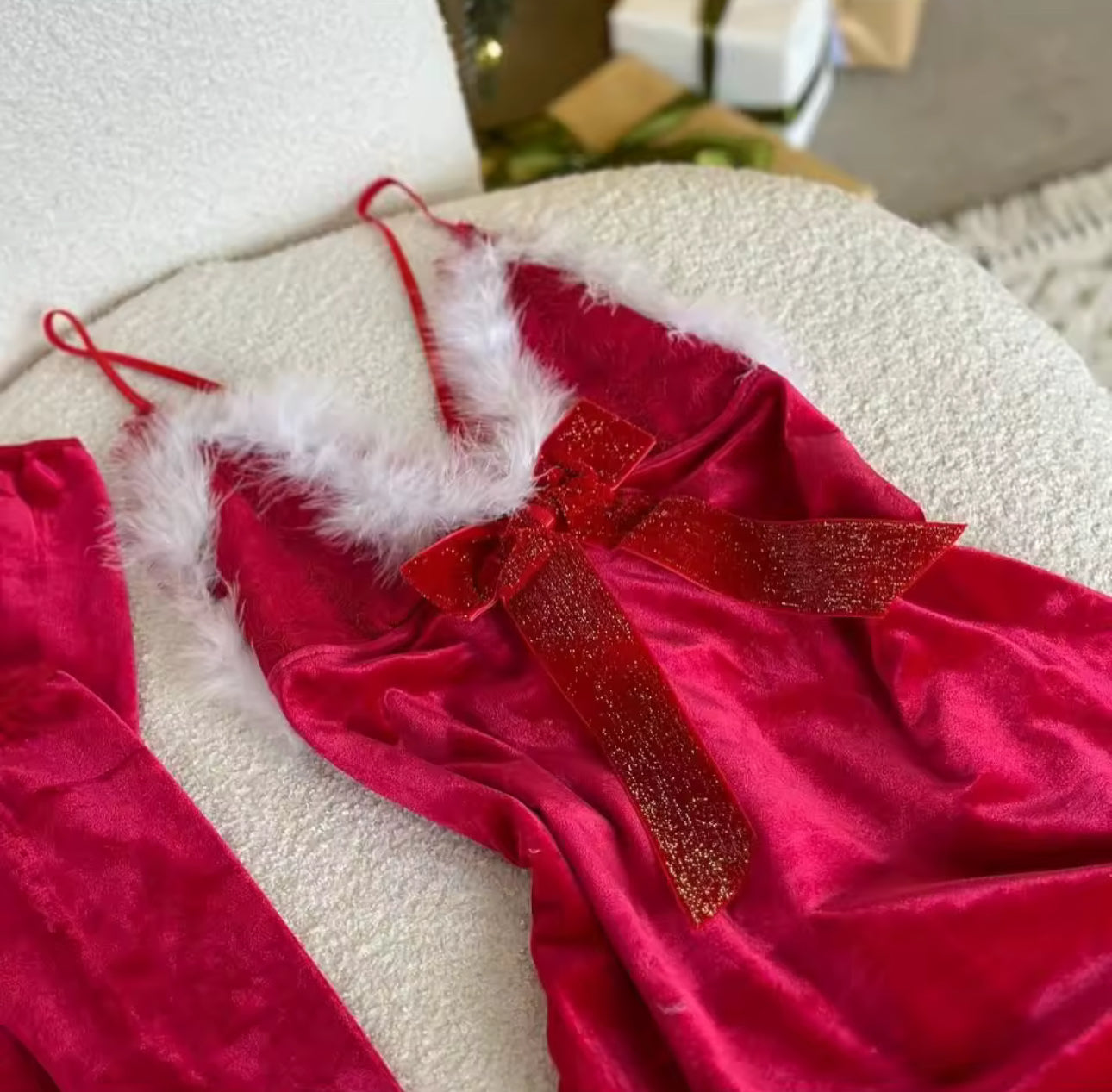 Red Holly Dream Dress