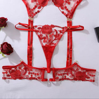 Passion Rouge Lingerie Set