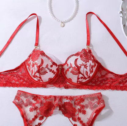 Passion Rouge Lingerie Set
