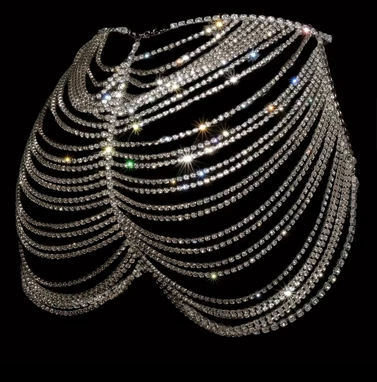 Crystal Seduction Body Chain