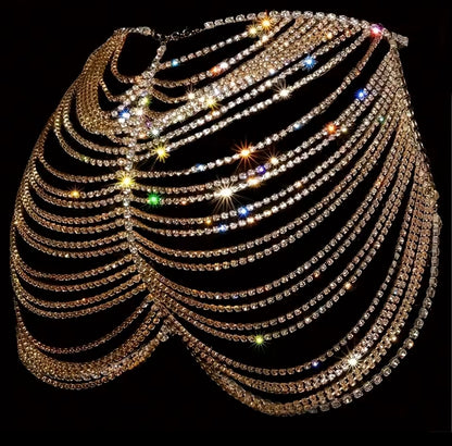 Crystal Seduction Body Chain