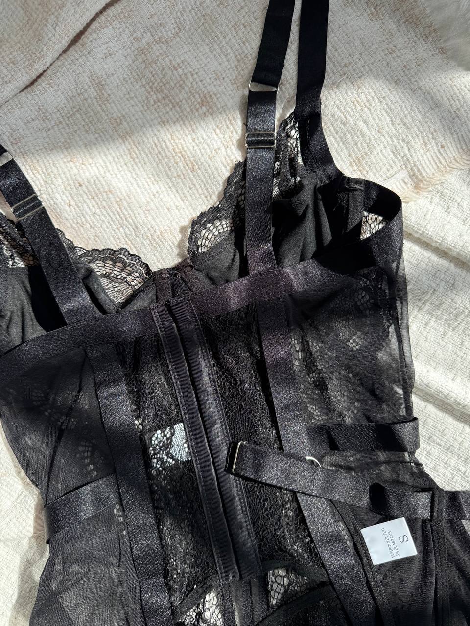 Black Mirage Nightdress