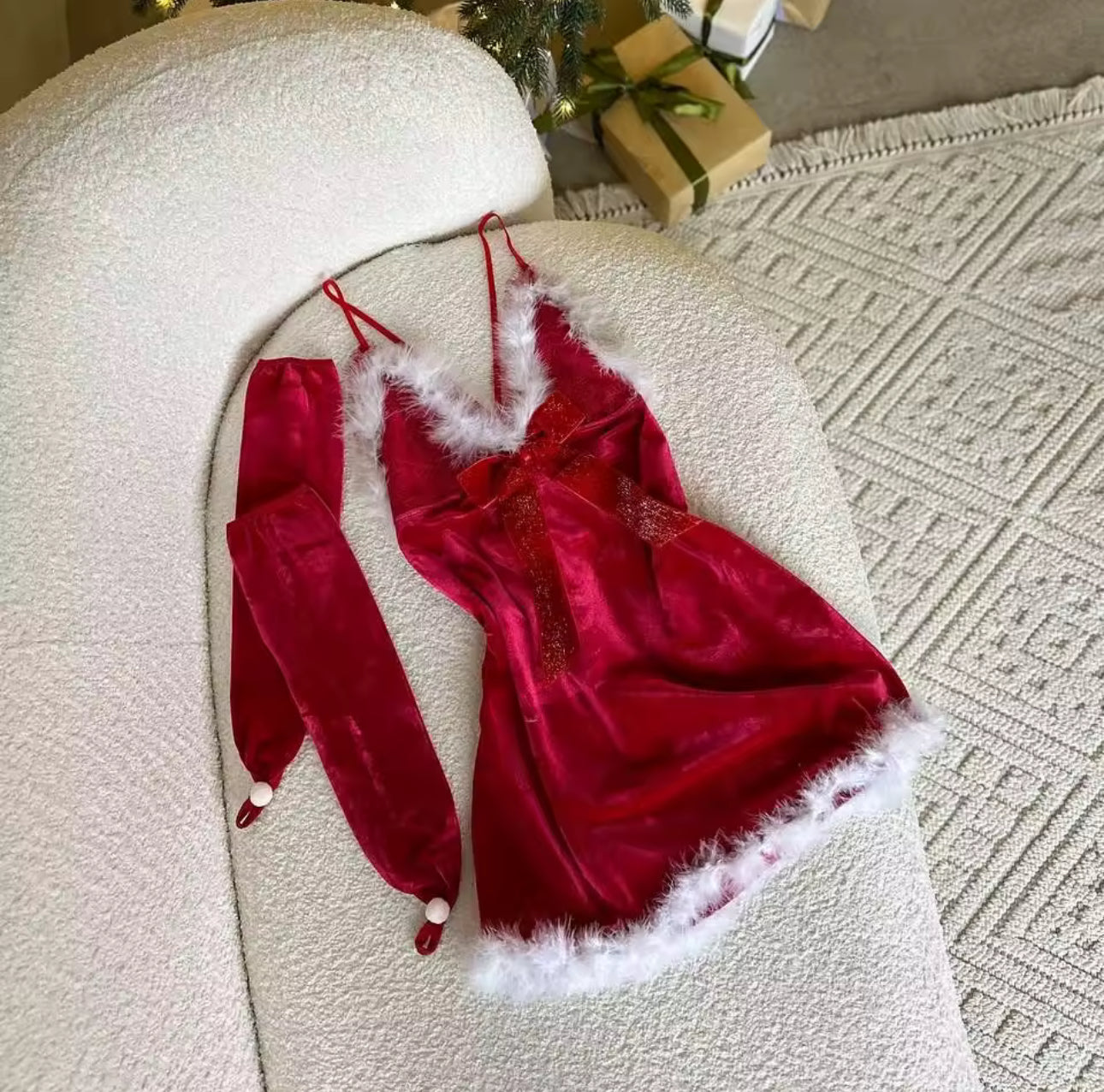 Red Holly Dream Dress