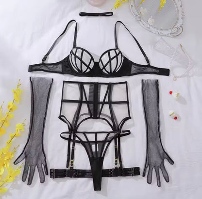 Clara Strappy Lingerie Set