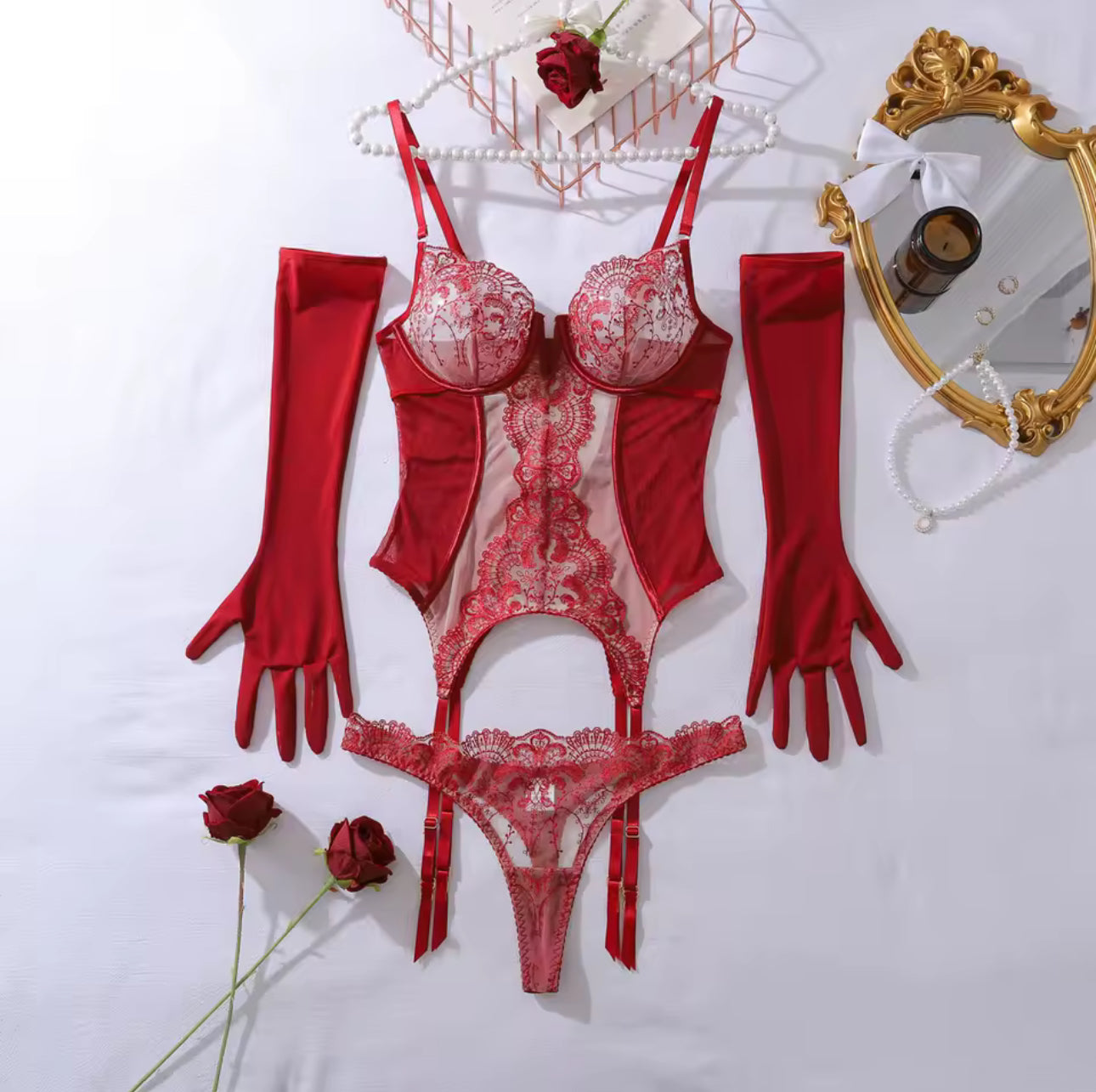 Valentina Lace Lingerie Set