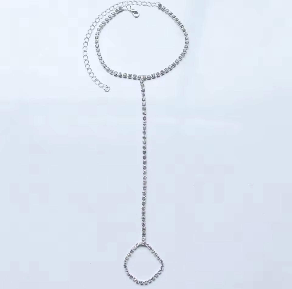 Chloe Rhinestone Anklet