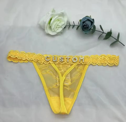 Personalized Thong