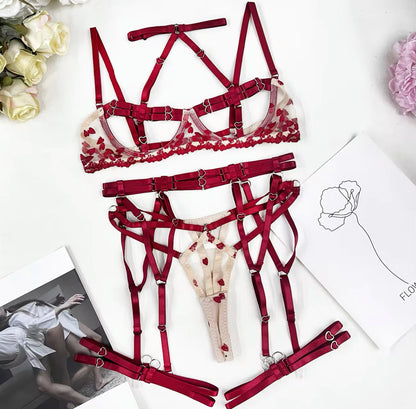 Heart Lingerie Set