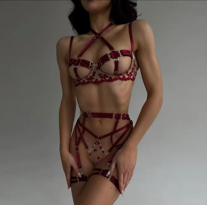 Heart Lingerie Set