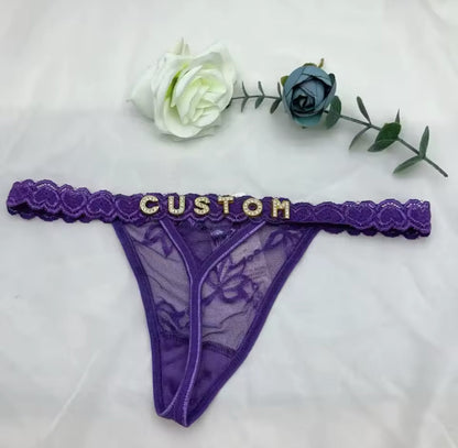 Personalized Thong