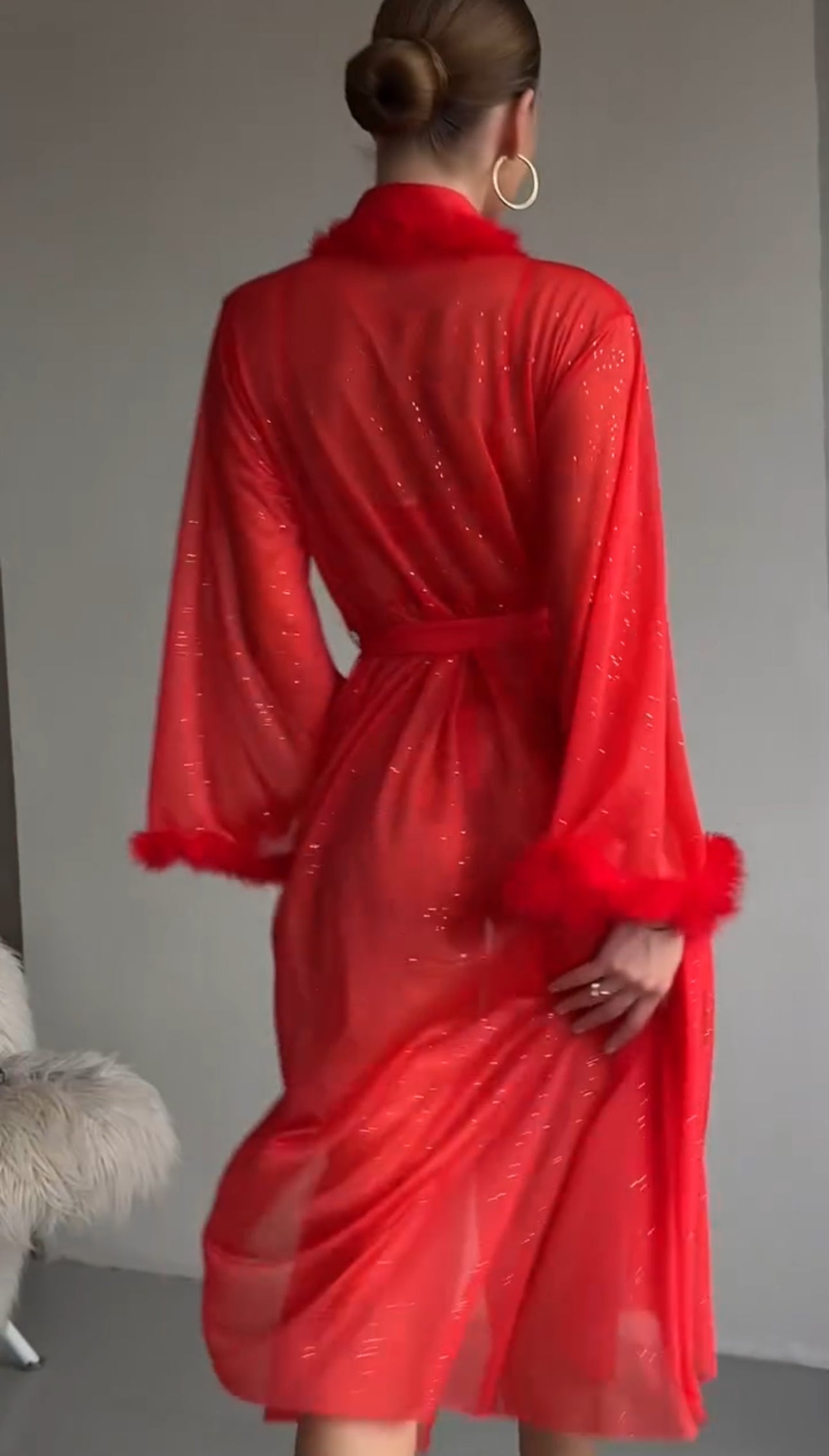 Red Luxury Robe