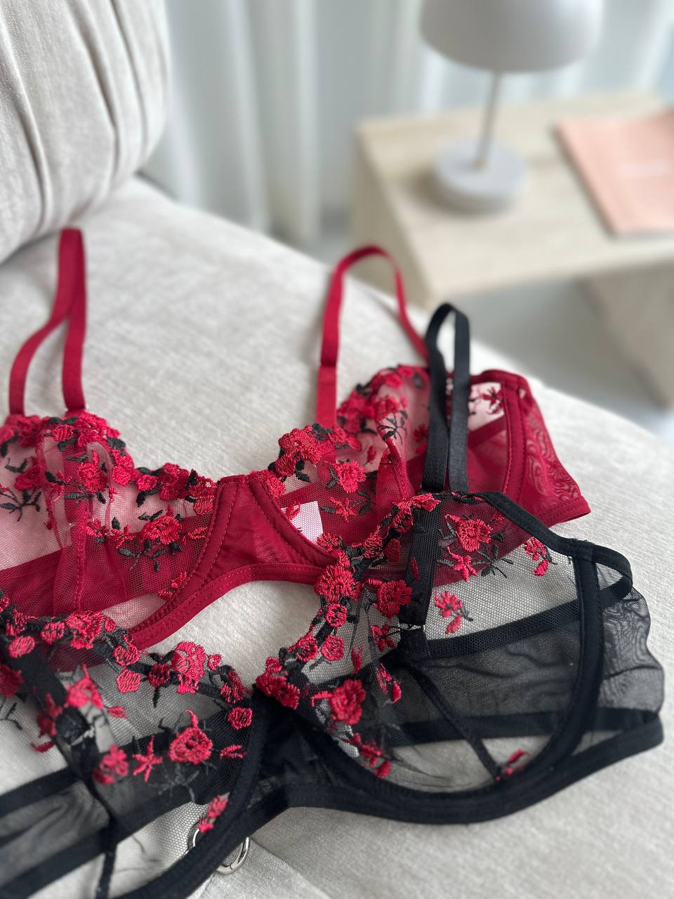 Anna Floral Lingerie