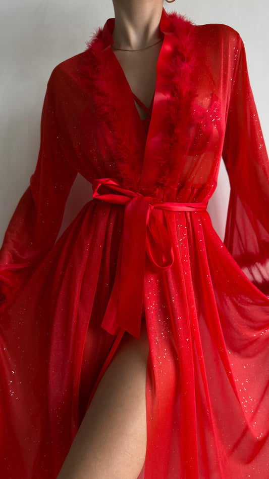 Red Luxury Robe