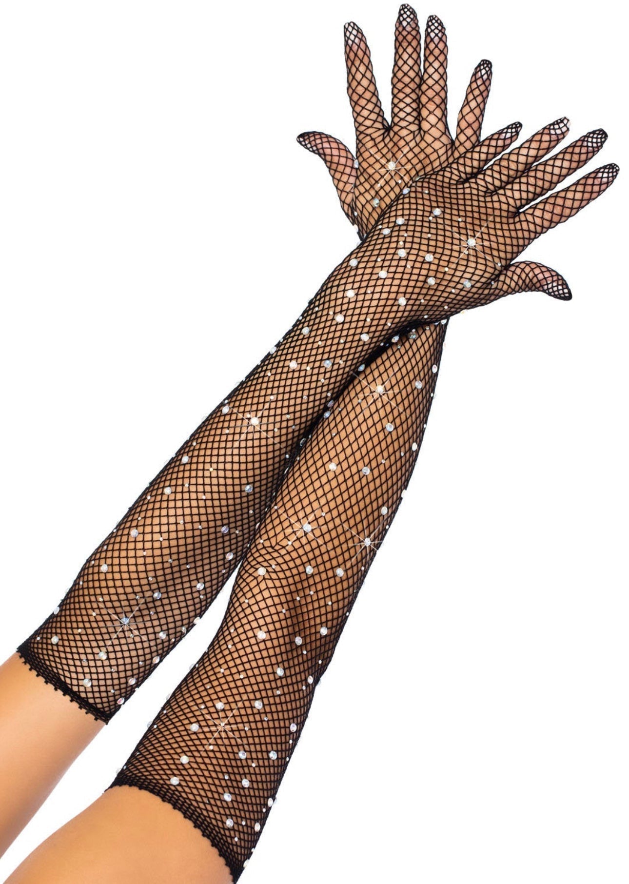 Crystal Long Gloves