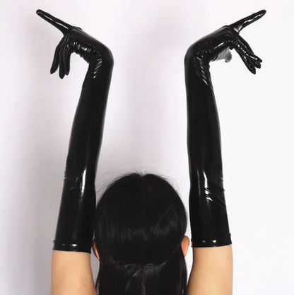 Satin Luxe Long Gloves