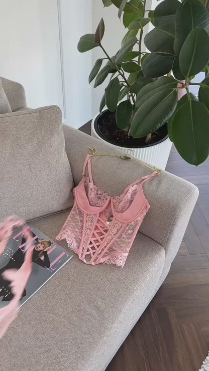 Blush Desire Dessous-Set