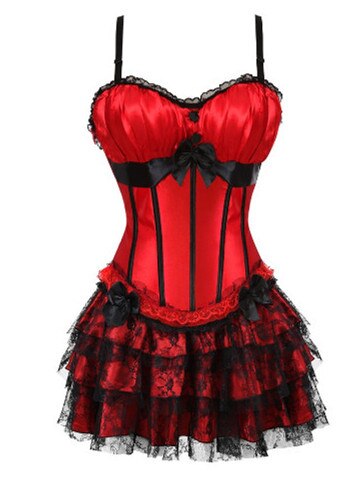 Enchanting Embrace Corset - Red